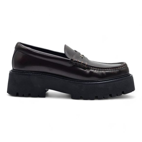 Celine Men's Penny Loafer Polished Brown size 41 IT 8 US NWB - Picture 3 of 9